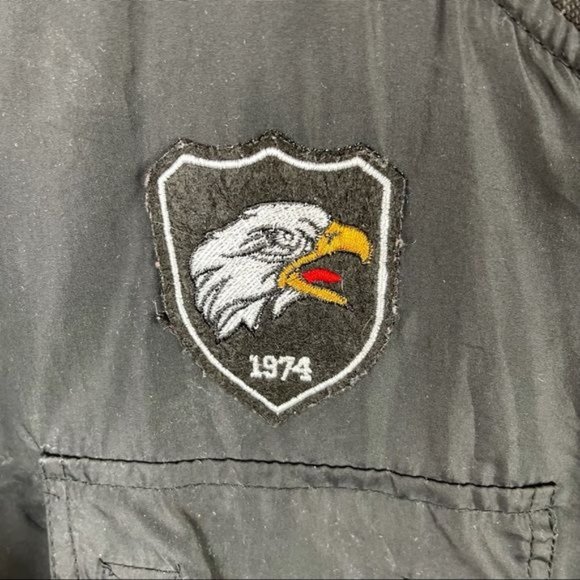 G-NET Black Full Zip Lightweight Bomber Style Windbreaker Jacket Size Medium - Picture 5 of 10